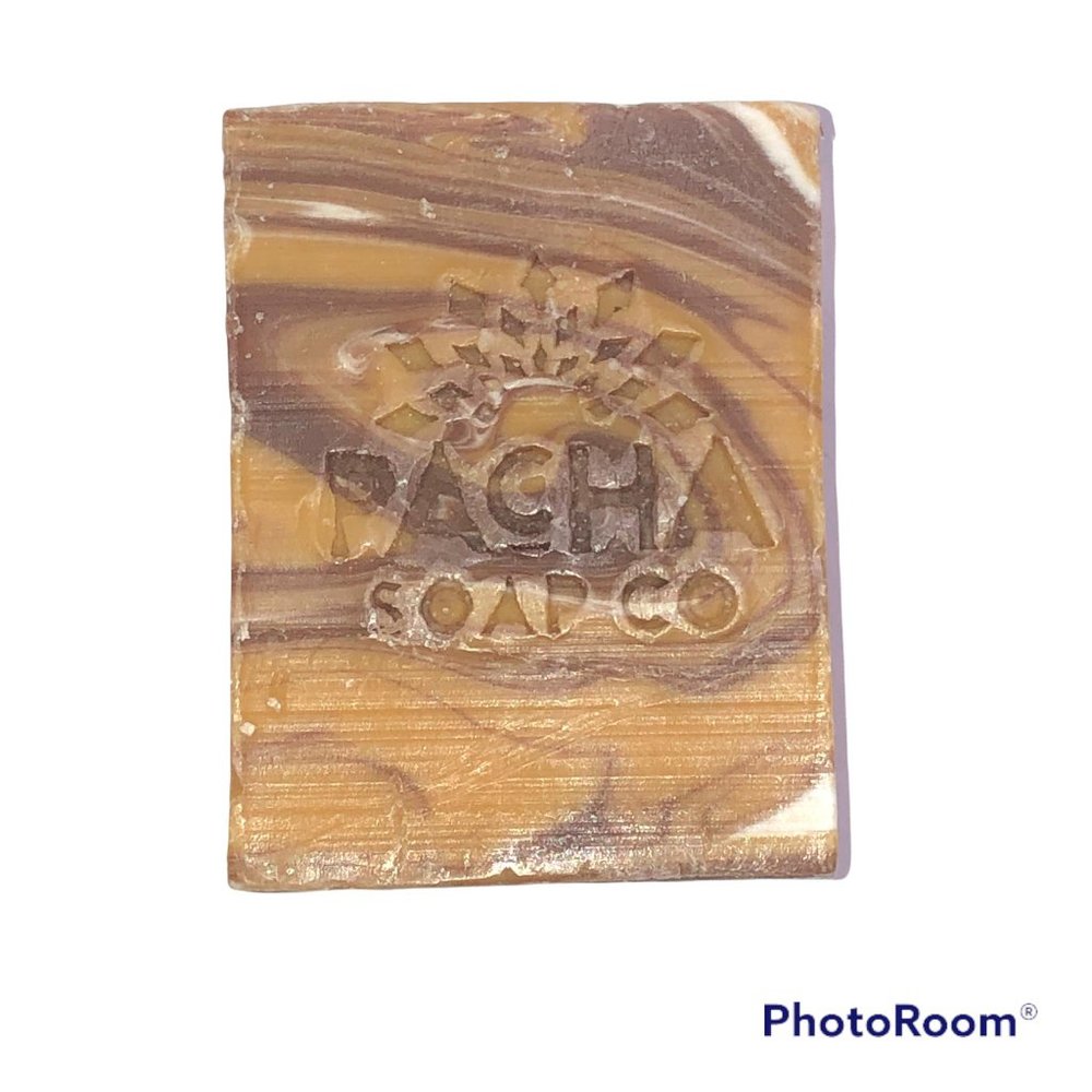 Pacha Soap Company Almond Goat Milk 4 ounces Item coloration may vary from image